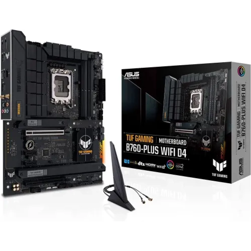 Asus TUF GAMING B760-PLUS WIFI D4 ATX Motherboard